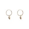 Jewelry MALAIKARAISS | Earrings Amalfi 3D 14K