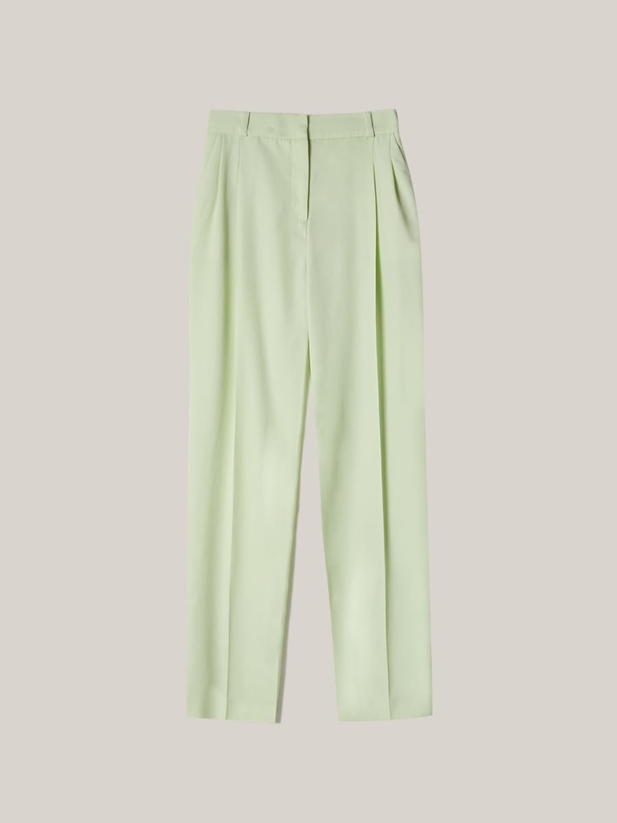 Ready To Wear MALAIKARAISS | Trousers River Lime