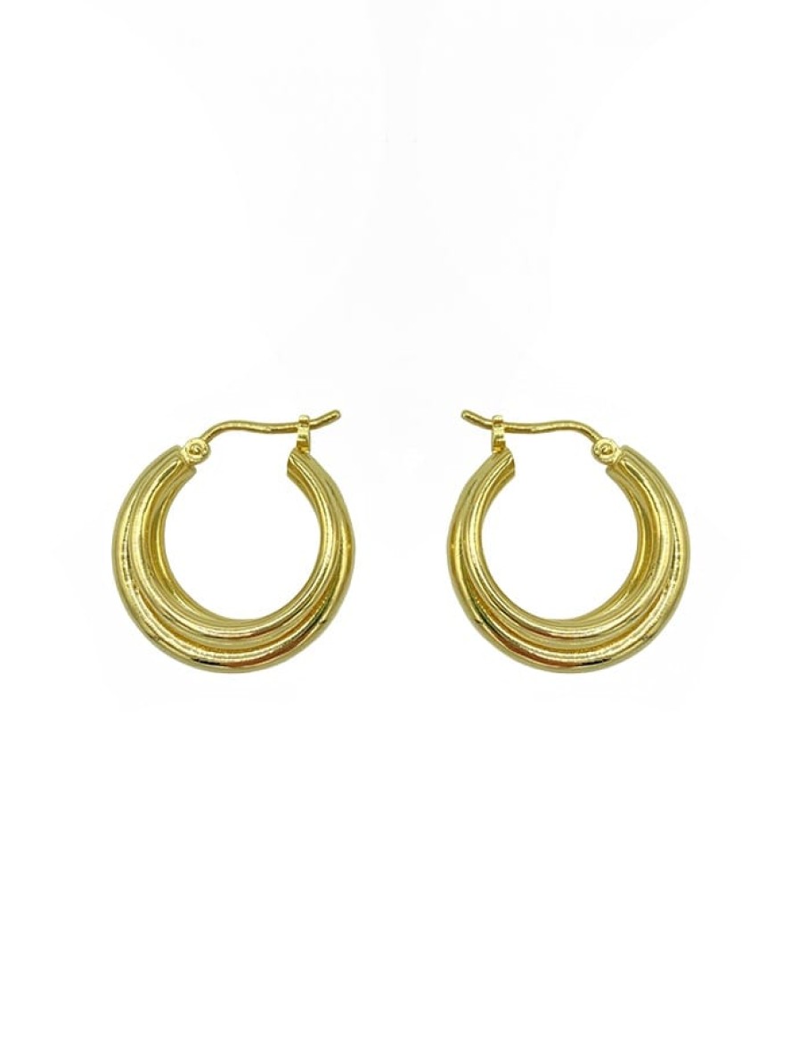 Jewelry MALAIKARAISS | Triple Hoop Earrings