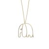 Jewelry MALAIKARAISS | Necklace Elephant 3D