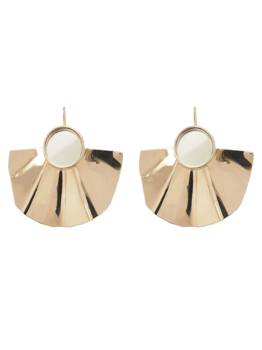 Jewelry MALAIKARAISS | Earring Fan, Short Plain