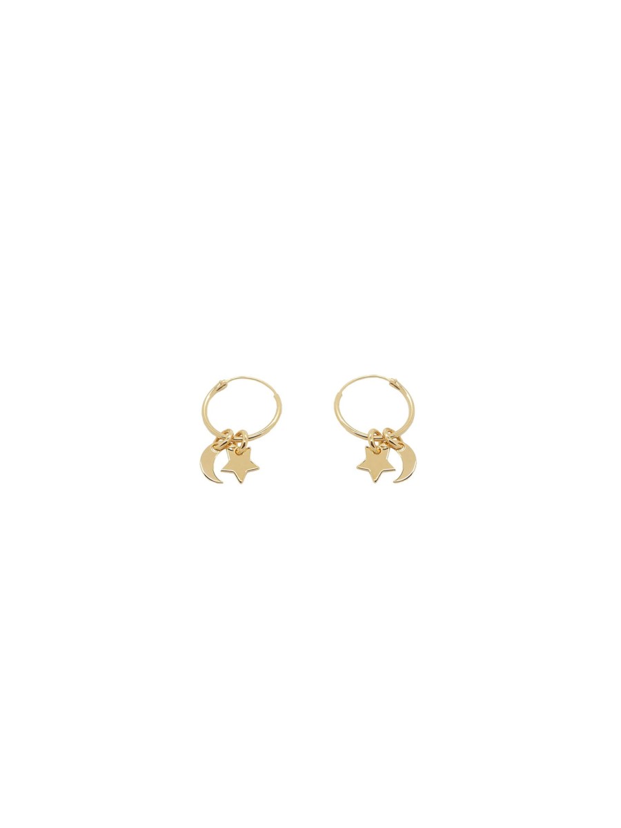 Jewelry MALAIKARAISS | Earring Charm Duo Star&Moon