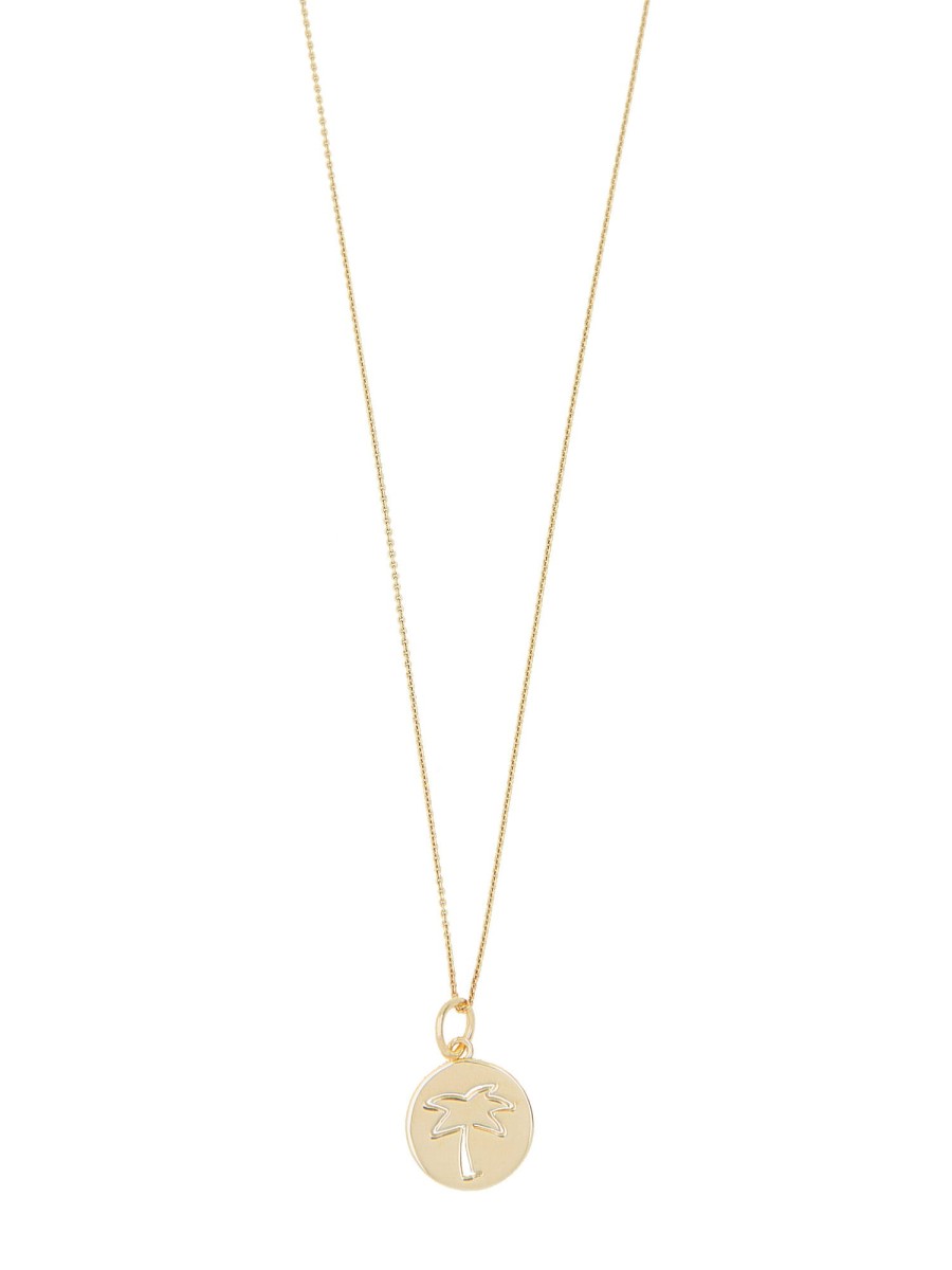 Jewelry MALAIKARAISS | Necklace Plaquette Palm Tree