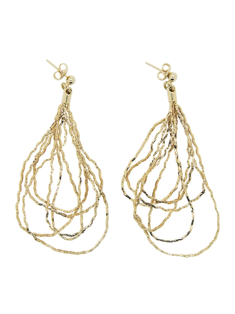 Jewelry MALAIKARAISS | Earrings Coquille Infinite Loop