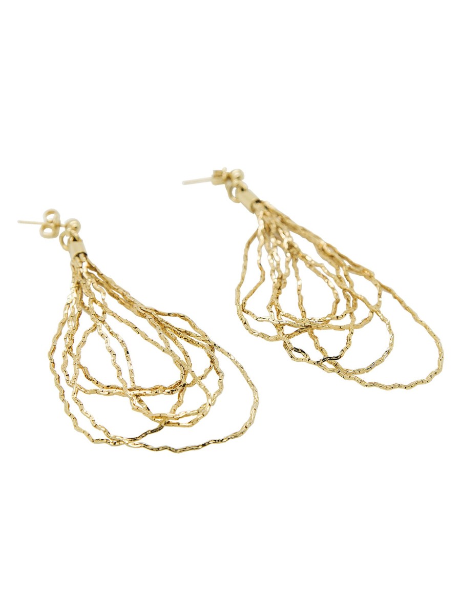 Jewelry MALAIKARAISS | Earrings Coquille Infinite Loop