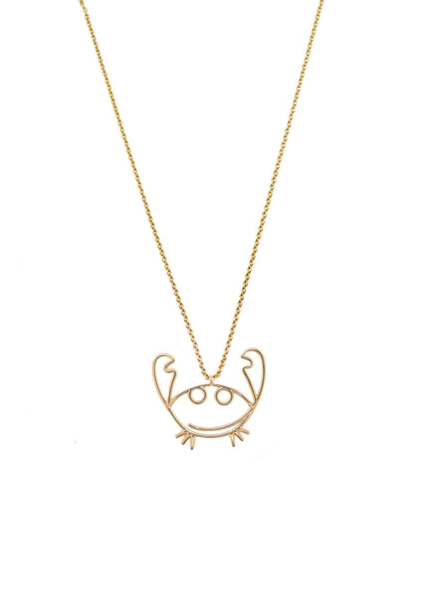 Jewelry MALAIKARAISS | Necklace Crab 3D