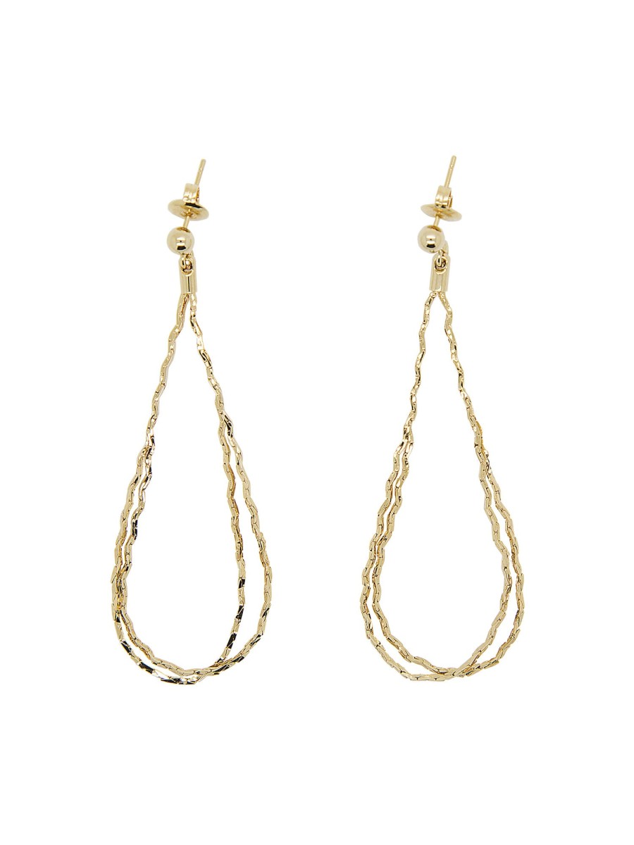 Jewelry MALAIKARAISS | Earrings Coquille Double Loop