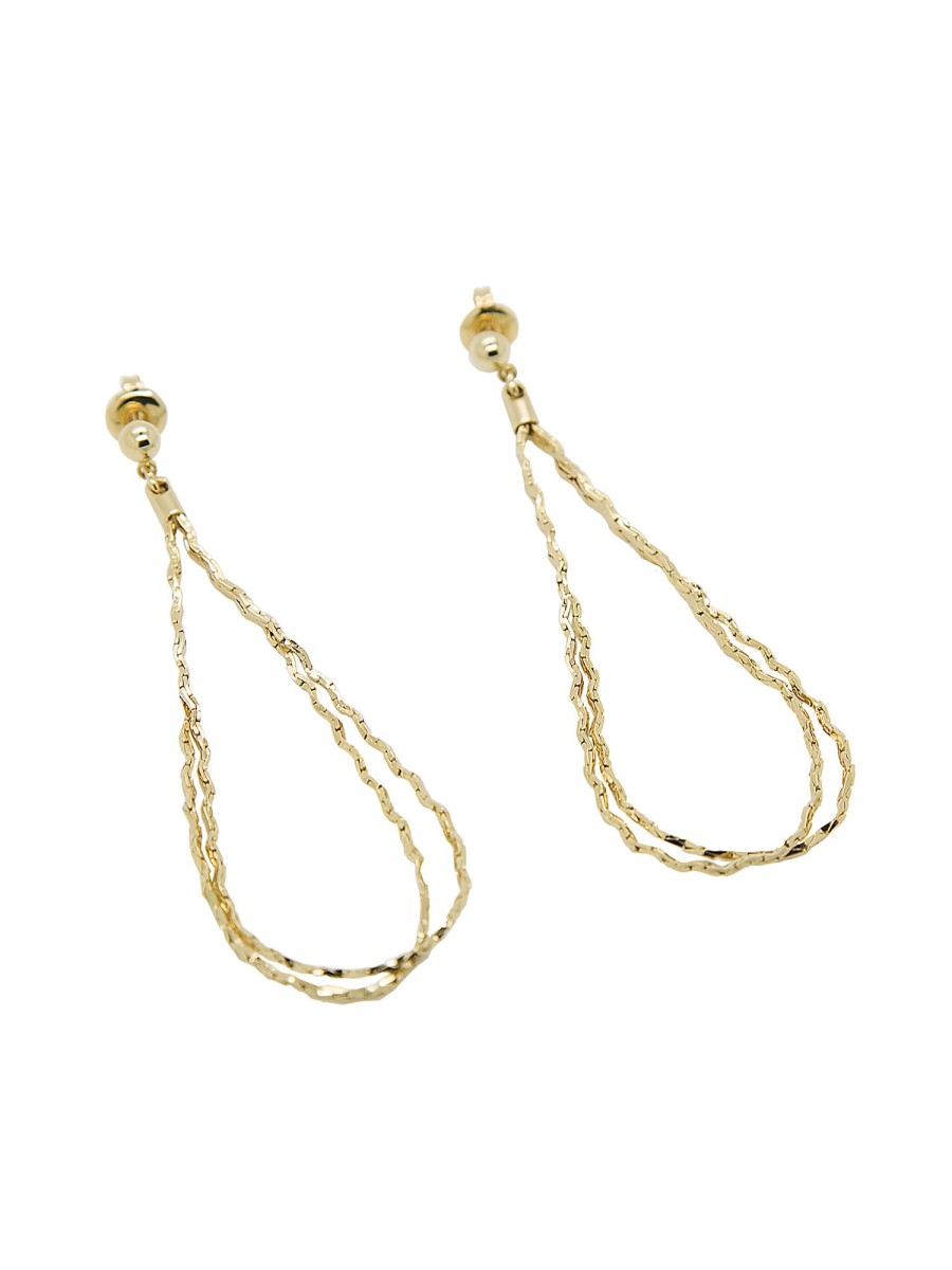 Jewelry MALAIKARAISS | Earrings Coquille Double Loop