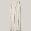 Ready To Wear MALAIKARAISS | Trousers River Natural White