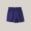 Ready To Wear MALAIKARAISS | Short Shorts Deep Purple