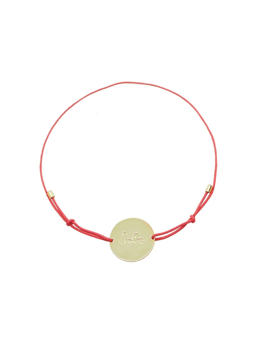 Jewelry MALAIKARAISS | Bracelet Plaquette Liebe