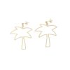 Jewelry MALAIKARAISS | Earrings Palm Tree 3D