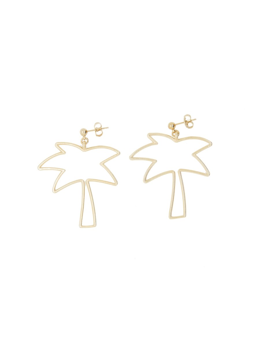 Jewelry MALAIKARAISS | Earrings Palm Tree 3D