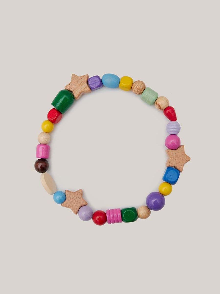 Jewelry MALAIKARAISS | Wooden Beads Necklace Multicolor