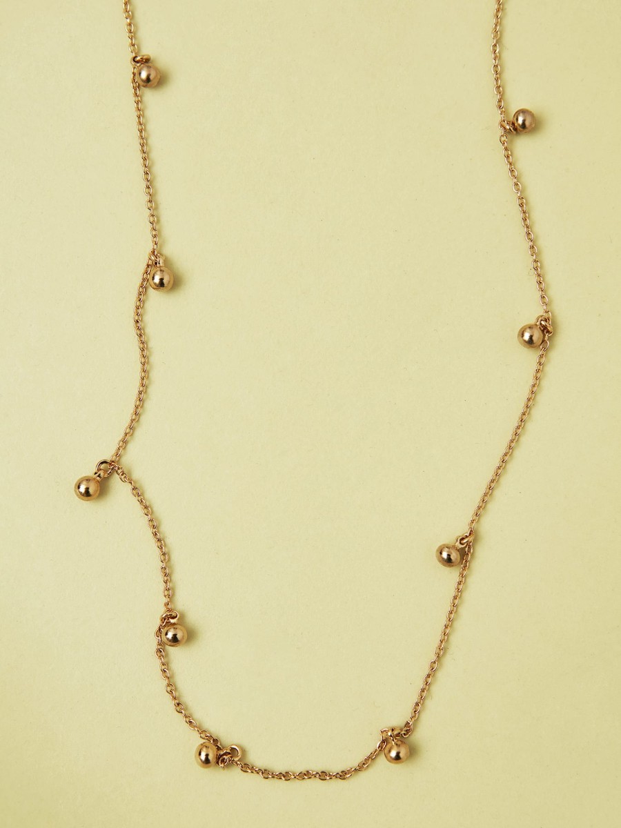 Jewelry MALAIKARAISS | Necklace Golden Beads