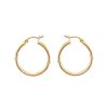 Jewelry MALAIKARAISS | Chunky Hoops Pierced