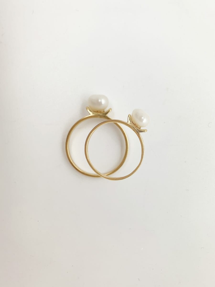 Jewelry MALAIKARAISS | Ring Love Pearl