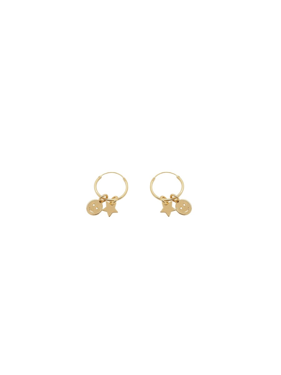 Jewelry MALAIKARAISS | Earring Charm Duo Star&Smiley