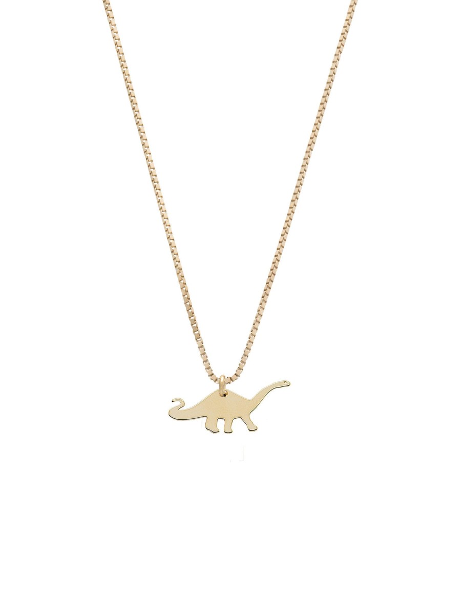 Jewelry MALAIKARAISS | Necklace Dinolove - Bronto