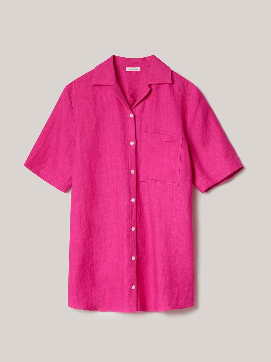 Ready To Wear MALAIKARAISS | Shirt Blouse Resort Pink